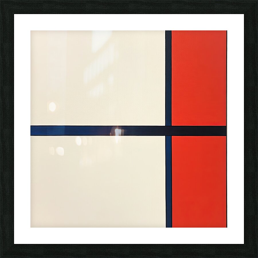 Chromatic Intersection 79HBN2 53 Picture Frame print