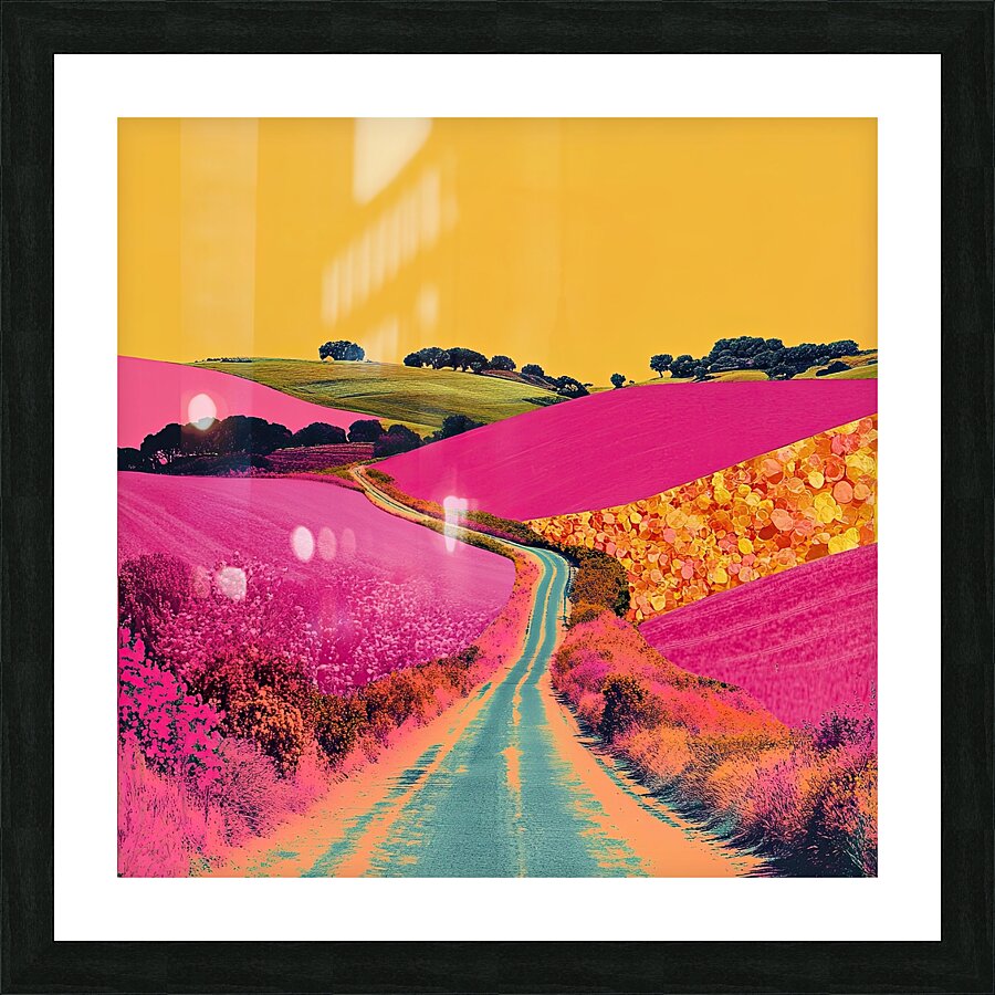 Chromatic Journey VZ92PN 60 Picture Frame print