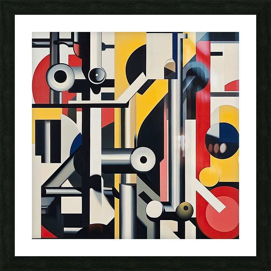 Chromatic Machinery Y59H2N 64 Picture Frame print