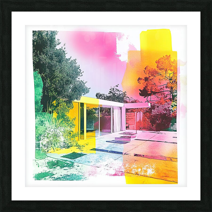 Chromatic Modernity 5H2N9P 55 Picture Frame print