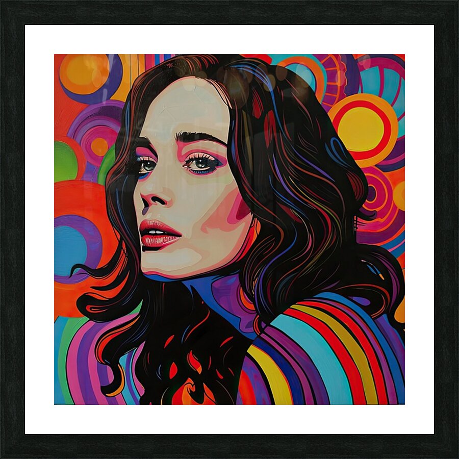 Chromatic Muse K29H7N 55 Picture Frame print