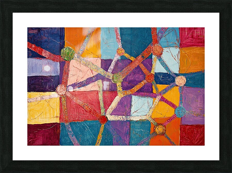 Chromatic Nexus K82N9Z 60 Picture Frame print