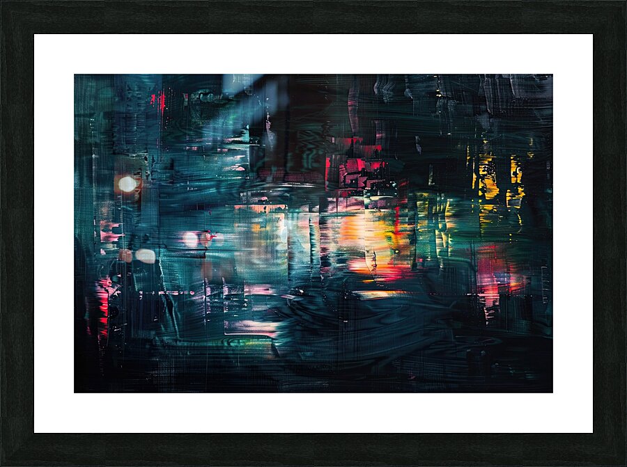 Chromatic Nocturne HZ92N3 48 Picture Frame print