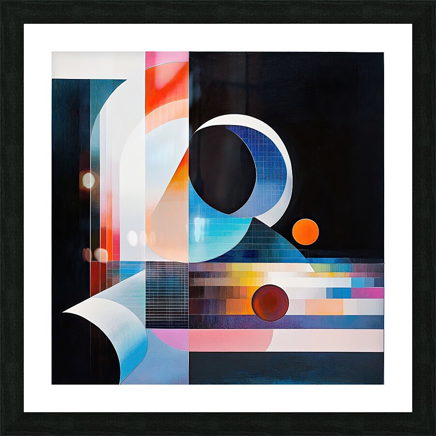 Chromatic Nocturne H29NJP 58 Picture Frame print