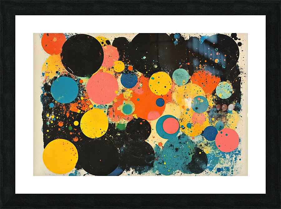 Chromatic Orbs Y89Z5H 60 Picture Frame print