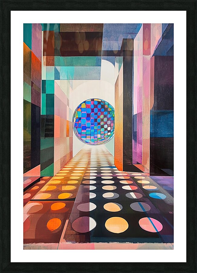 Chromatic Passage 78HNPZ 60 Picture Frame print