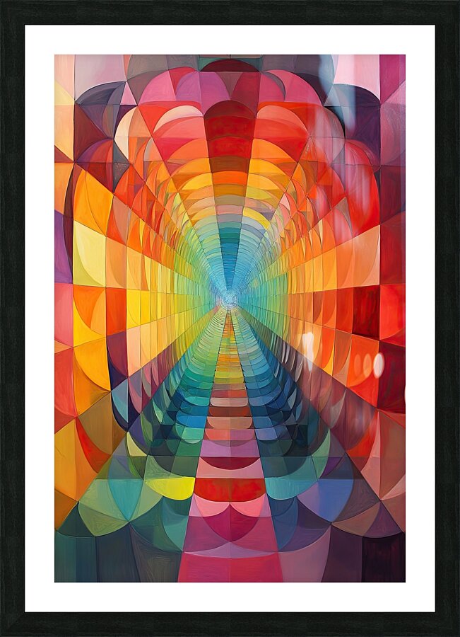 Chromatic Passage 79B2N3 62 Picture Frame print