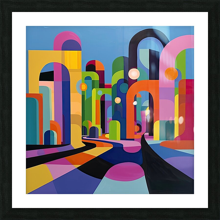 Chromatic Passage 79D3N2 60 Picture Frame print