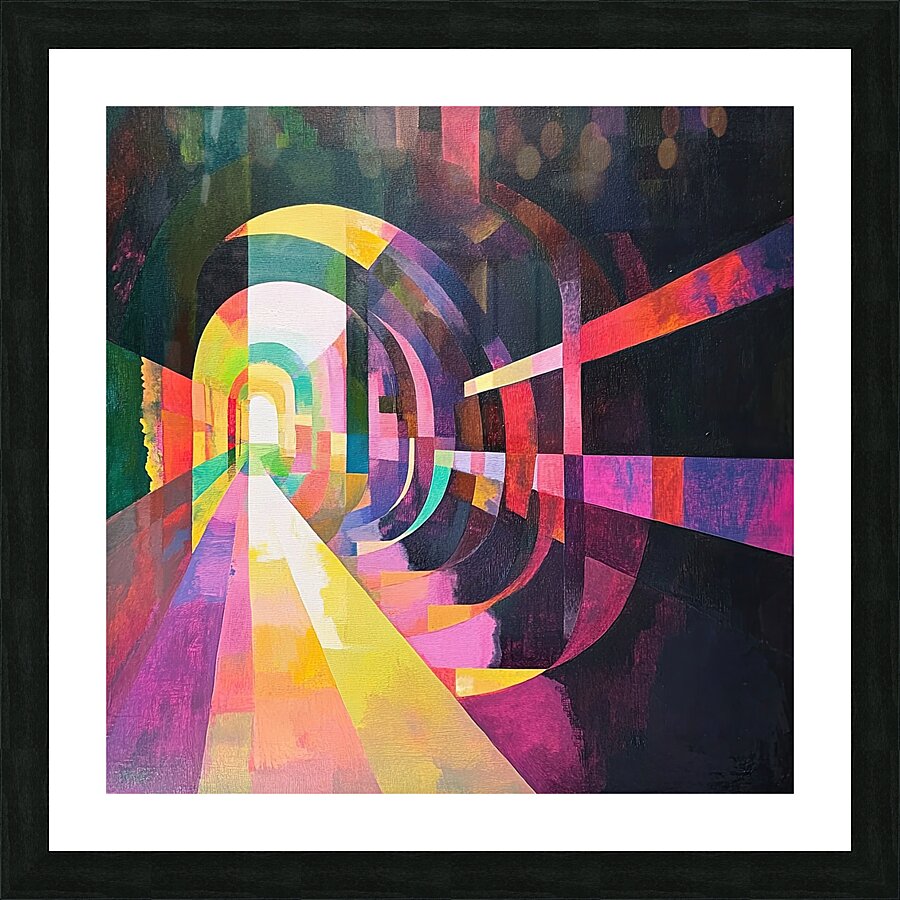 Chromatic Passage 79HNP2 65 Picture Frame print