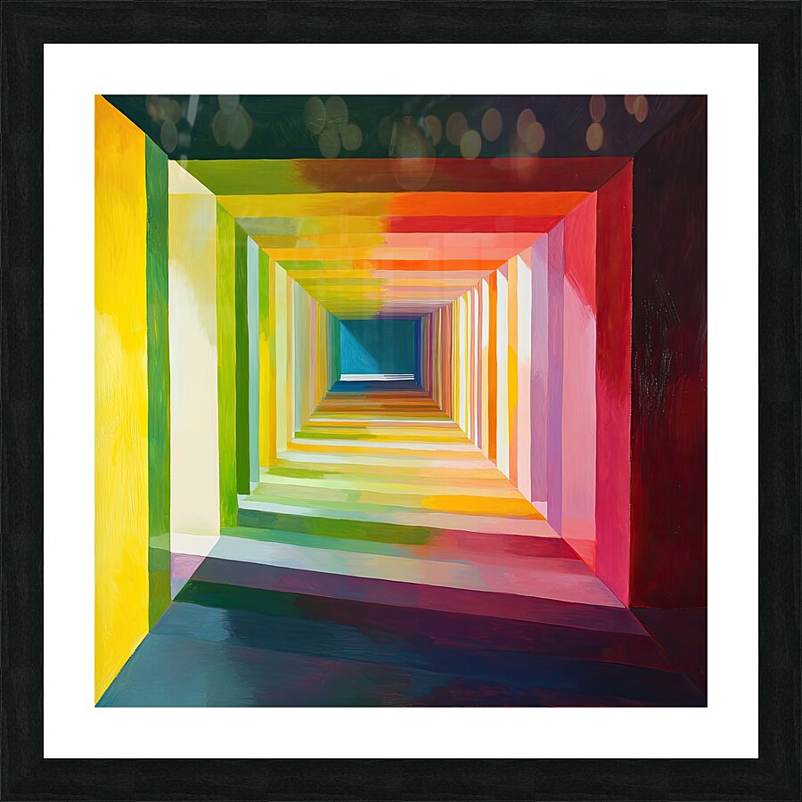 Chromatic Passage 7H9N2P 63 Picture Frame print