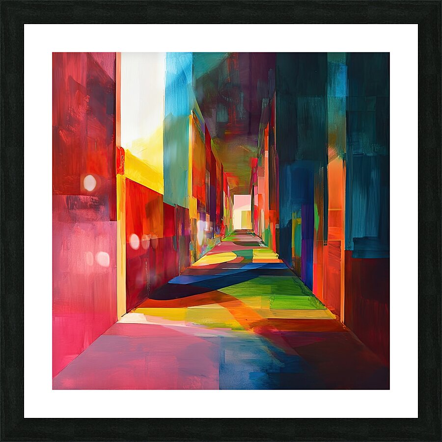 Chromatic Passage 7P3H2N 63 Picture Frame print