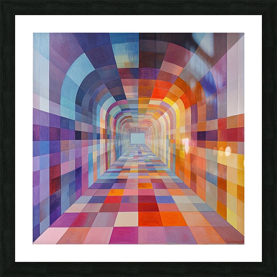 Chromatic Passage N593HJ 57 Picture Frame print