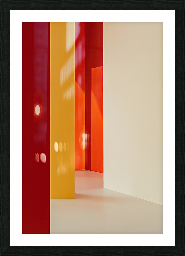 Chromatic Passage Y9H4N2 45 Picture Frame print