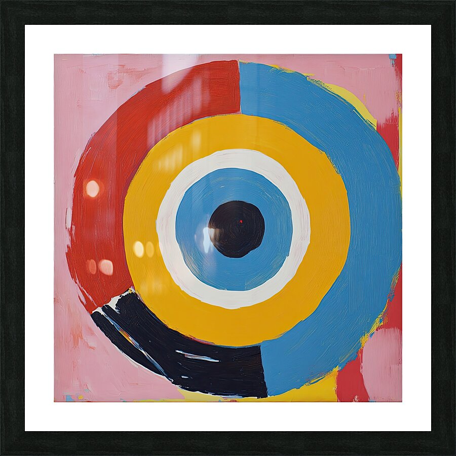 Chromatic Pulse 249NJP 58 Picture Frame print