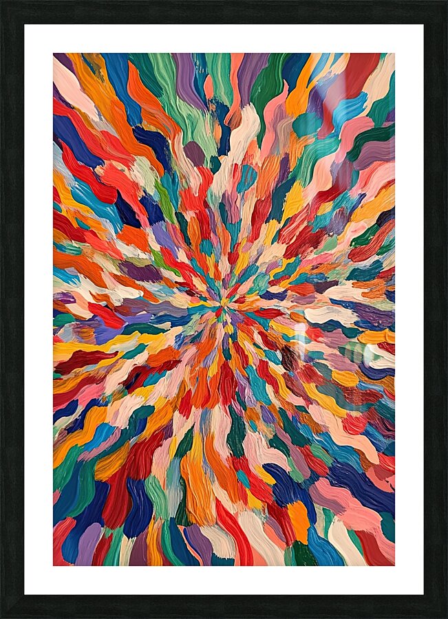 Chromatic Radiance H3N9P2 58 Picture Frame print