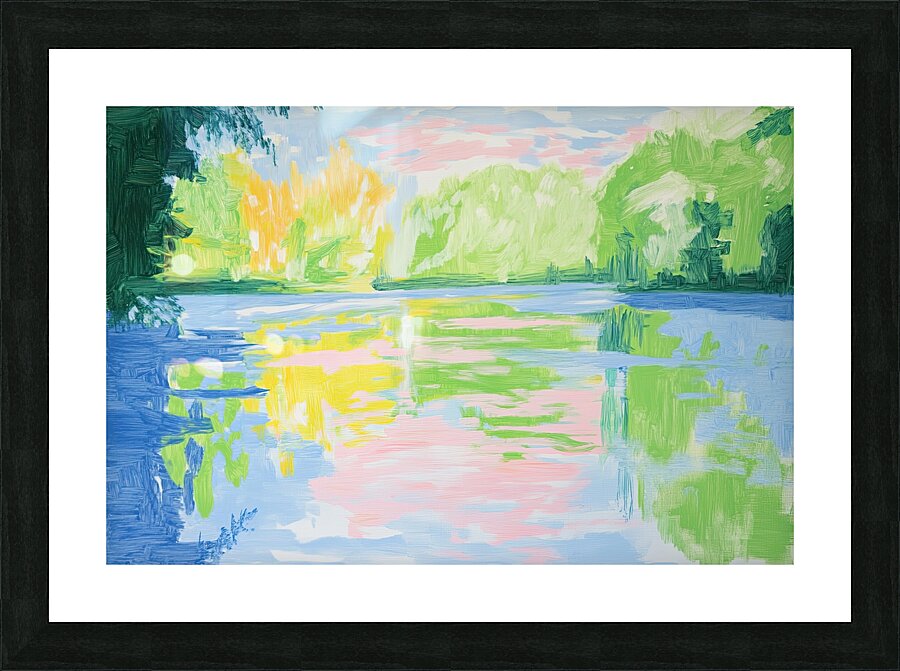 Chromatic Reflections 2P9H7N 58 Picture Frame print