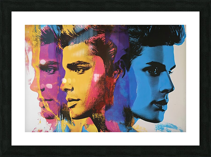 Chromatic Reflections J7HNP2 60 Picture Frame print