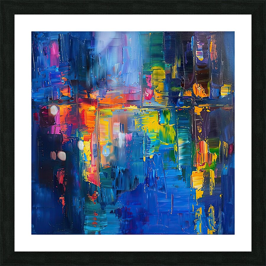 Chromatic Reflections Y59H2N 52 Picture Frame print