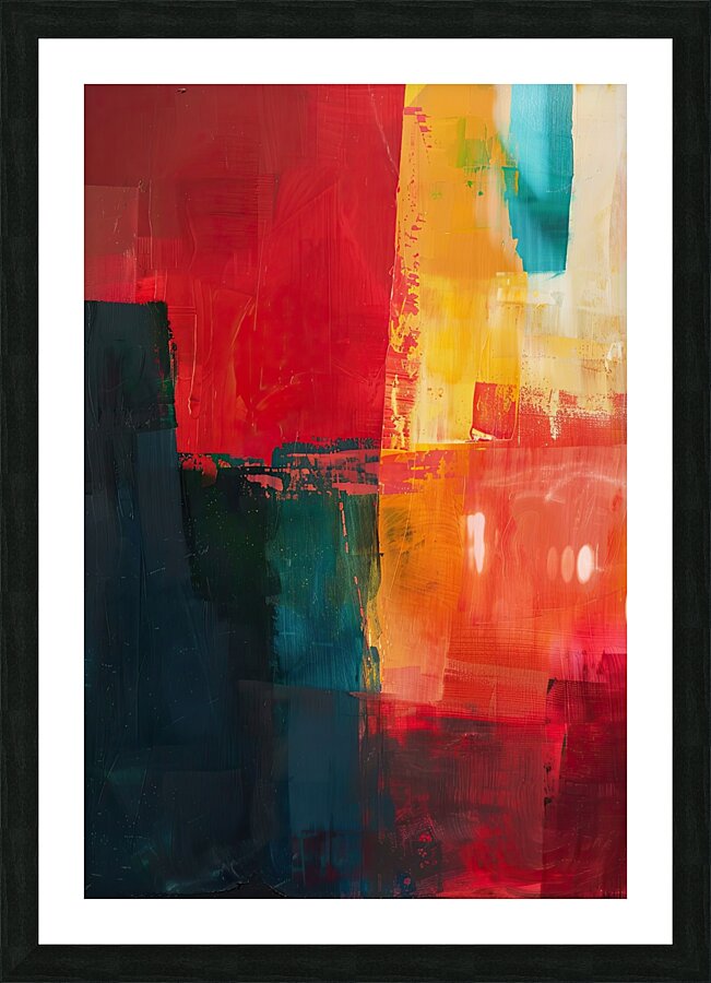 Chromatic Resonance 74HB2J 57 Picture Frame print