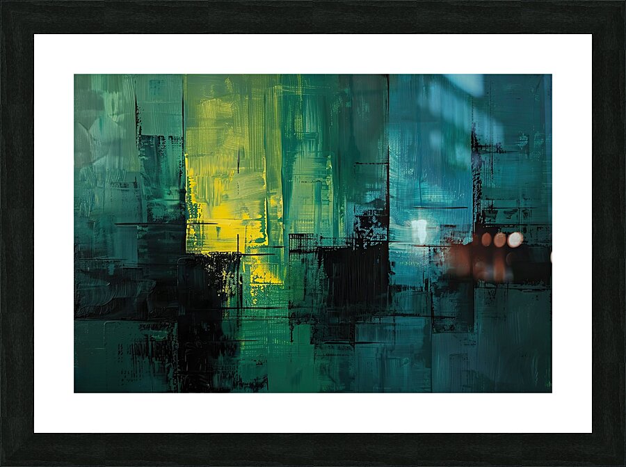 Chromatic Resonance 2P3H9N 58 Picture Frame print