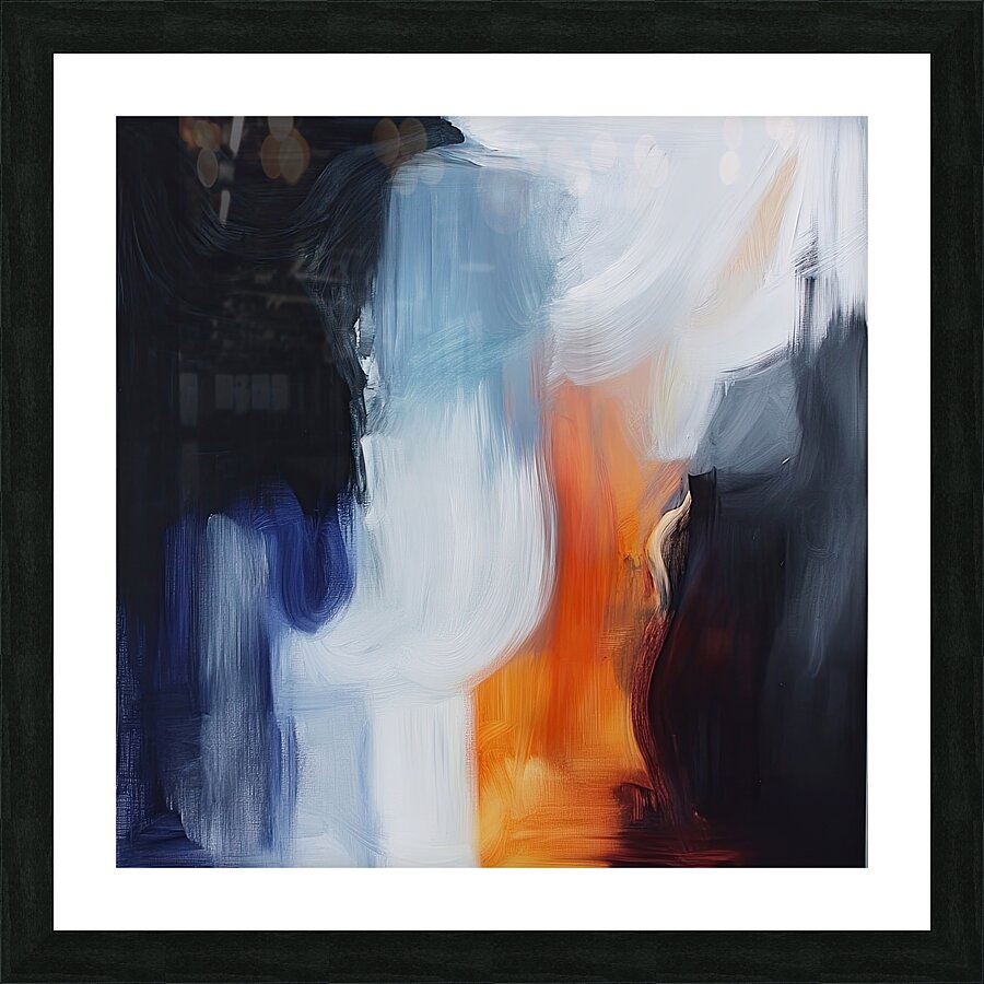 Chromatic Resonance H3N9P2 58 Picture Frame print