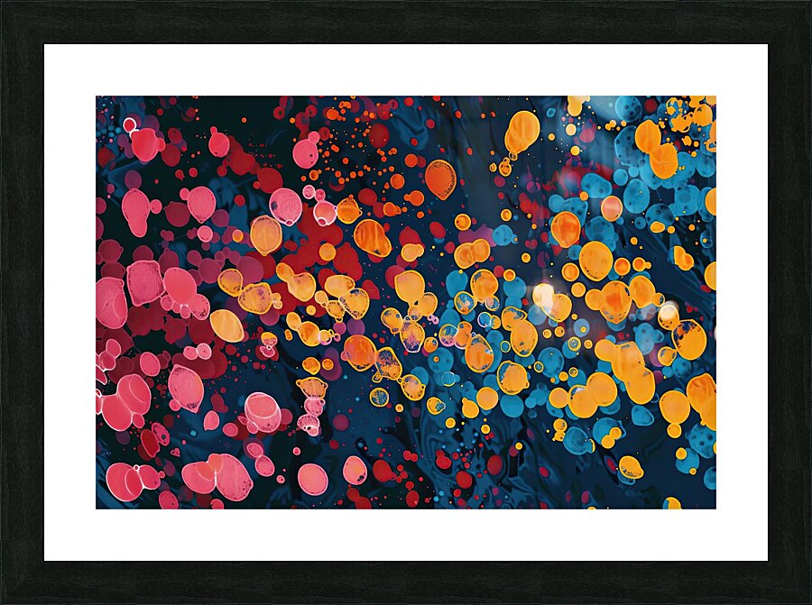 Chromatic Reverie 7H29PZ 45 Picture Frame print