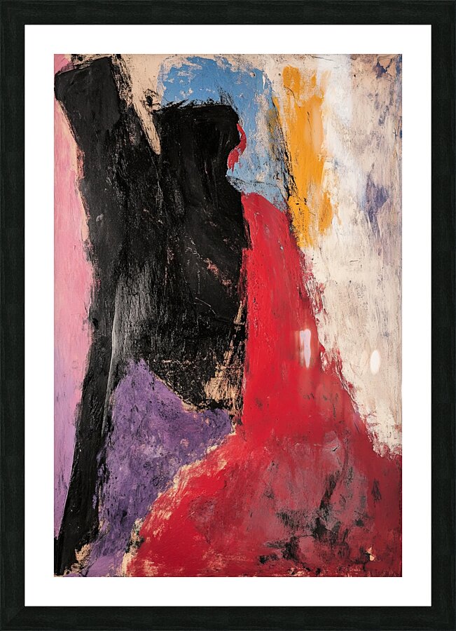 Chromatic Resonance 7P9N4H 52 Picture Frame print