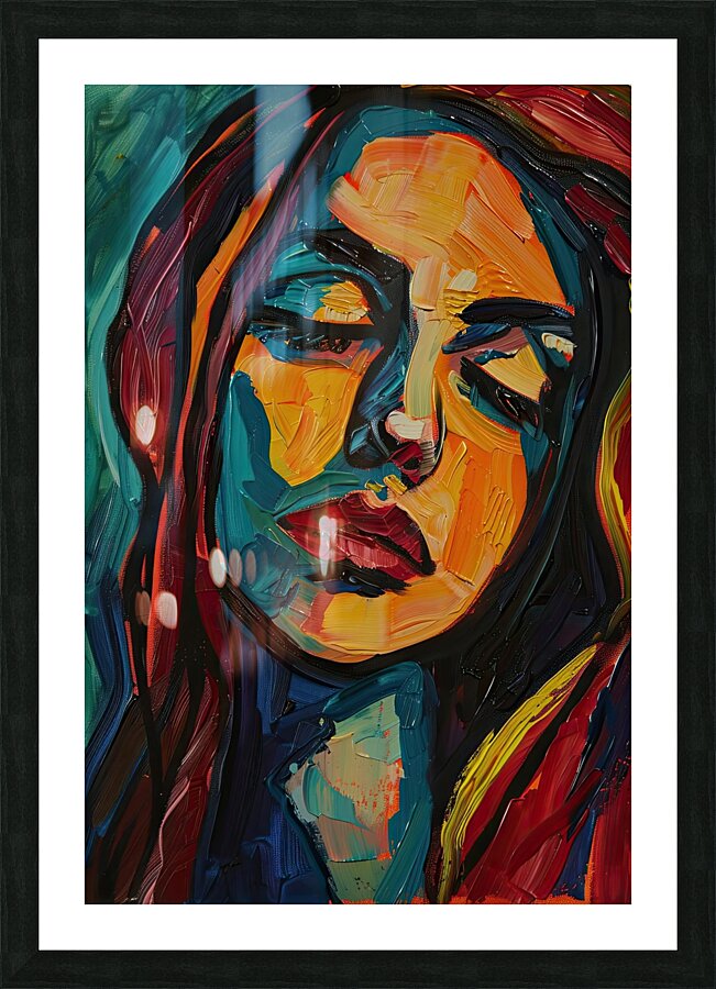 Chromatic Reverie JH9N3P 60 Picture Frame print