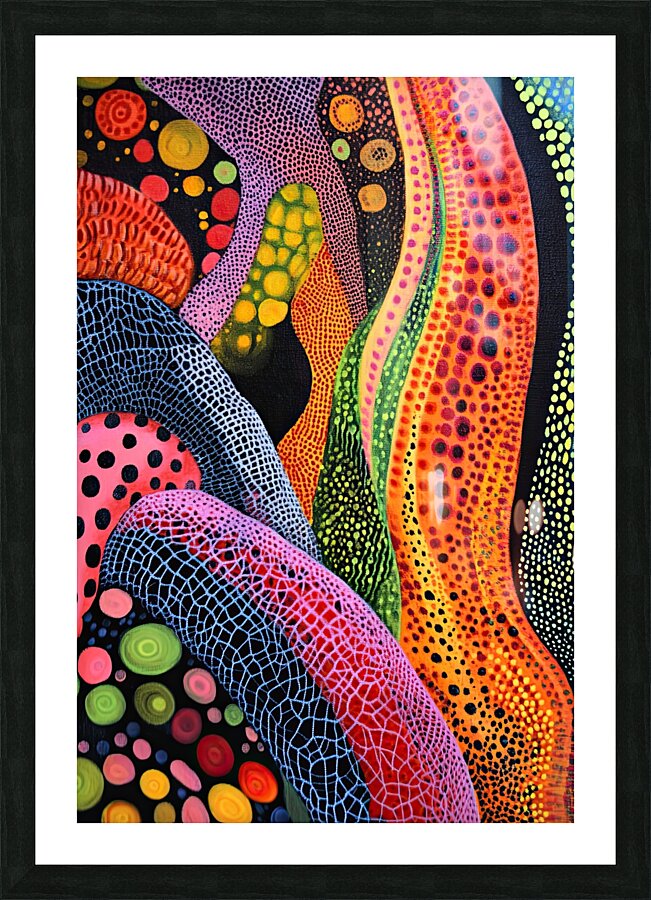 Chromatic Reverie Z92HNP 65 Picture Frame print