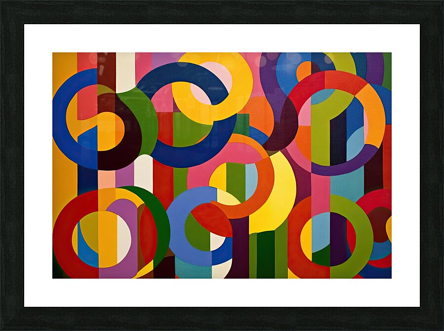 Chromatic Rhapsody 249BPZ 57 Picture Frame print