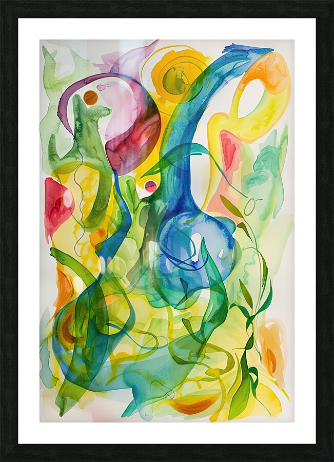 Chromatic Rhapsody 249NJP 45 Picture Frame print