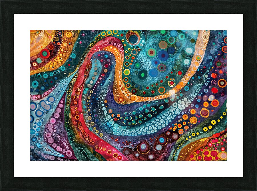 Chromatic Rhapsody 249HZN 58 Picture Frame print