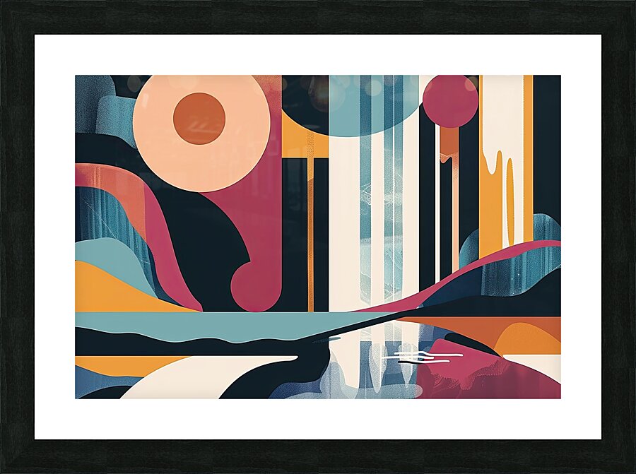 Chromatic Rhapsody 29H3N4 52 Picture Frame print