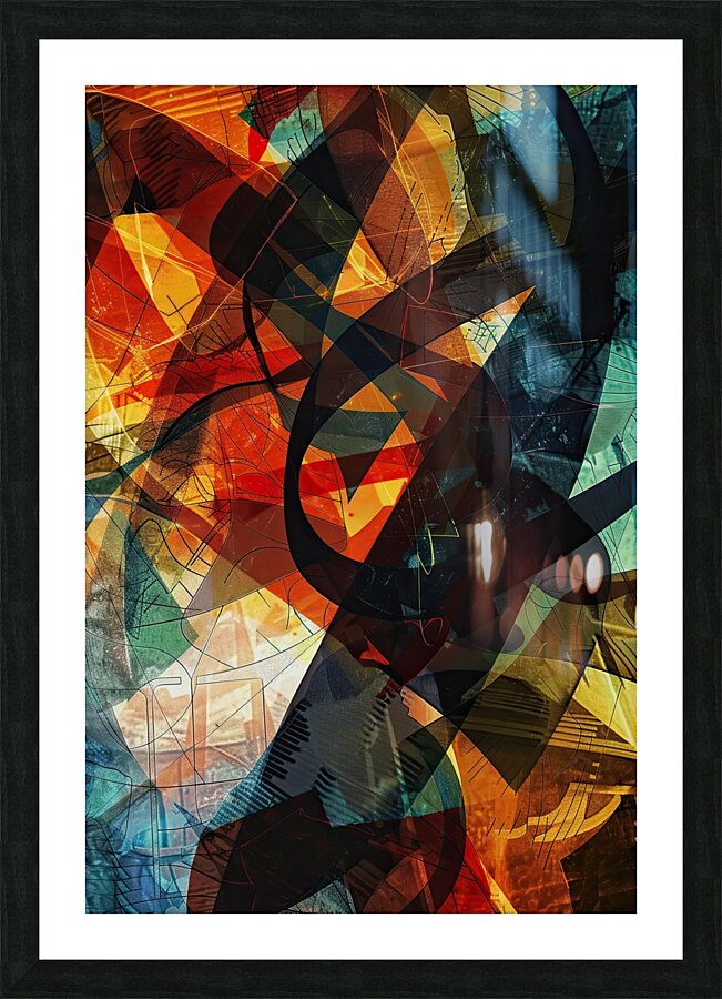 Chromatic Rhapsody 29H7N 55 Picture Frame print