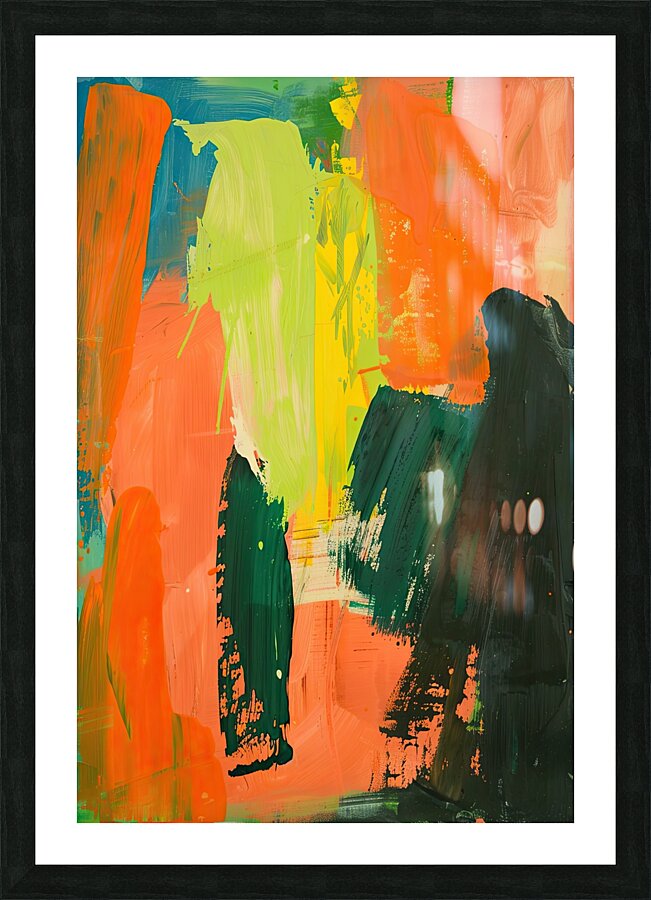 Chromatic Rhapsody 29HBCJ 52 Picture Frame print