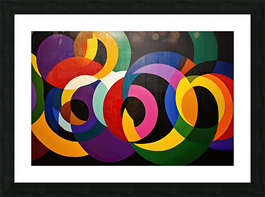 Chromatic Rhapsody 29HBNP 55 Picture Frame print
