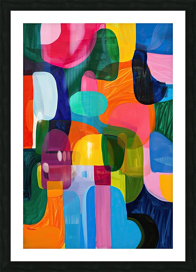 Chromatic Rhapsody 29HJ8N 58 Picture Frame print