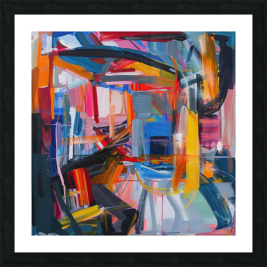 Chromatic Rhapsody 2J9P3H 48 Picture Frame print