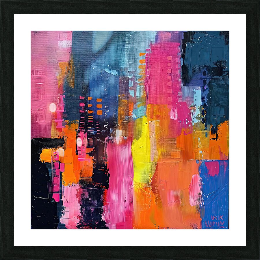 Chromatic Rhapsody 2P9H7D 58 Picture Frame print