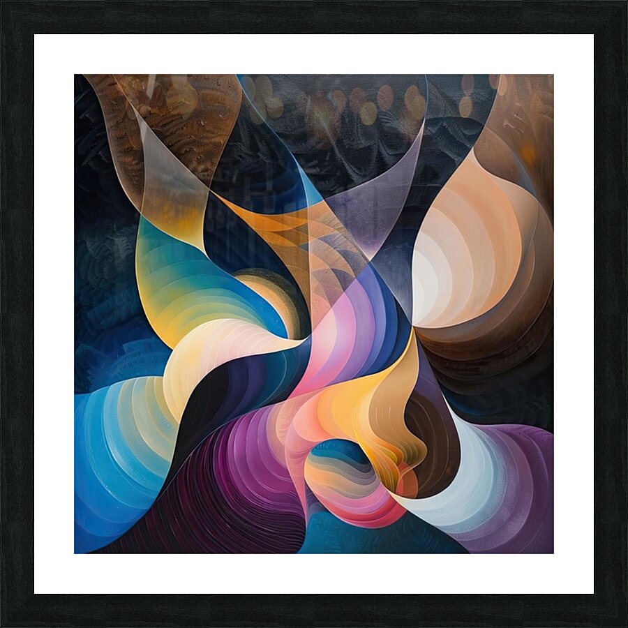 Chromatic Rhapsody 2P9H3N 55 Picture Frame print