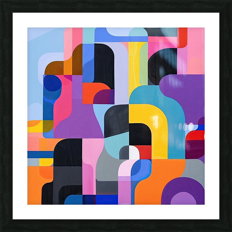 Chromatic Rhapsody 42B9HJ 55 Picture Frame print