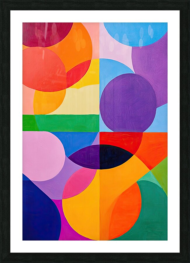 Chromatic Rhapsody 42H9N 58 Picture Frame print
