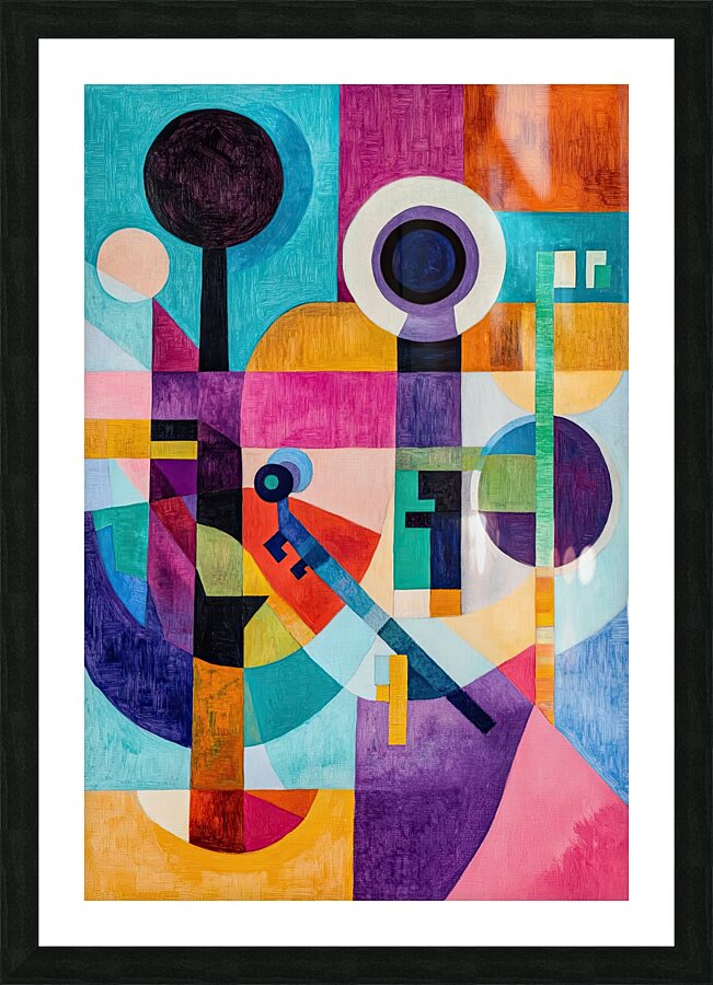 Chromatic Rhapsody 48N9P2 63 Picture Frame print