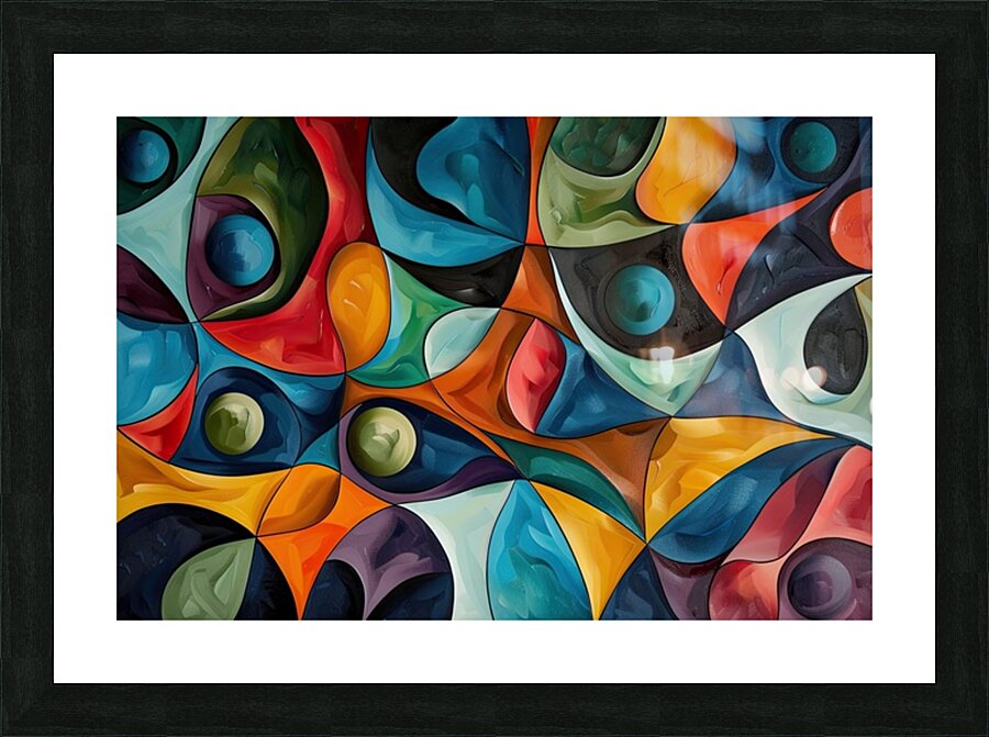 Chromatic Rhapsody 79B2D3 59 Picture Frame print