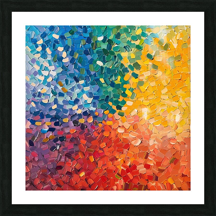 Chromatic Rhapsody 7H3N2P 58 Picture Frame print