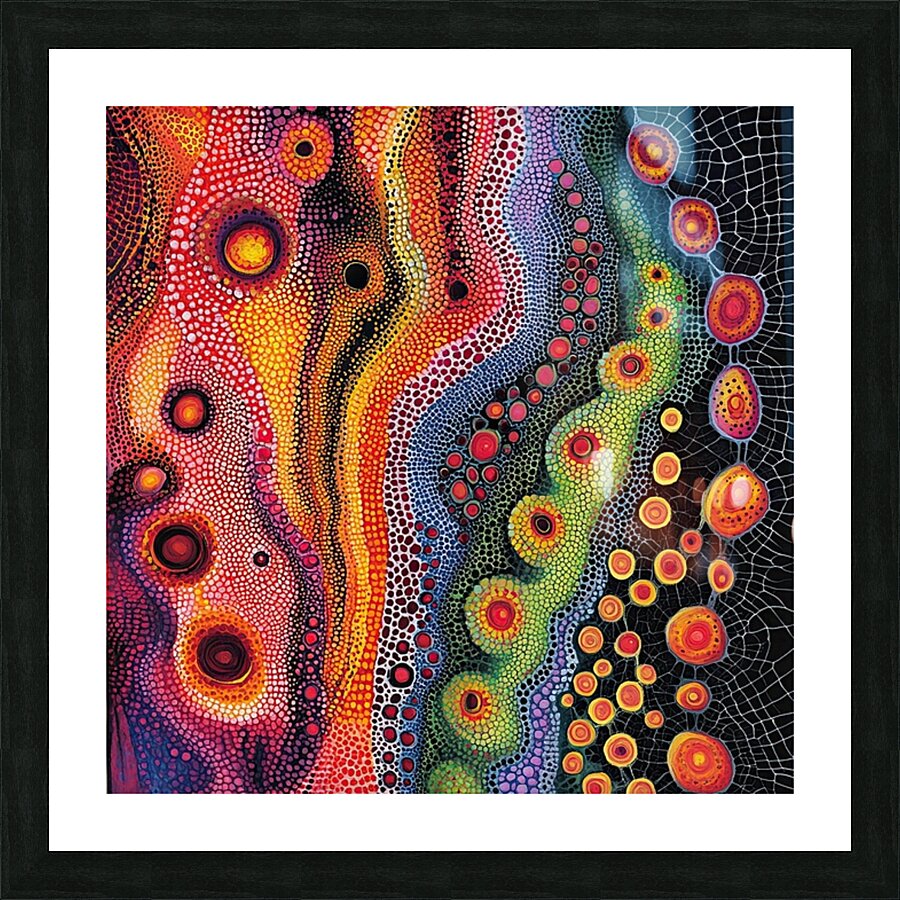 Chromatic Rhapsody 7P3BHN 63 Picture Frame print