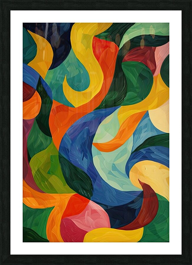 Chromatic Rhapsody 7P3H2N 57 Picture Frame print