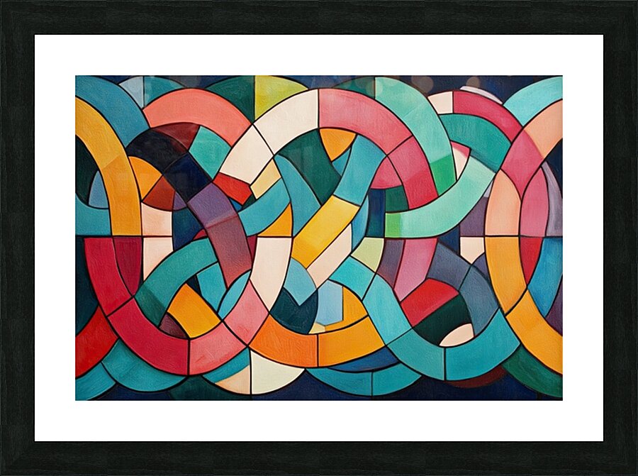 Chromatic Rhapsody 7P3H2N 64 Picture Frame print