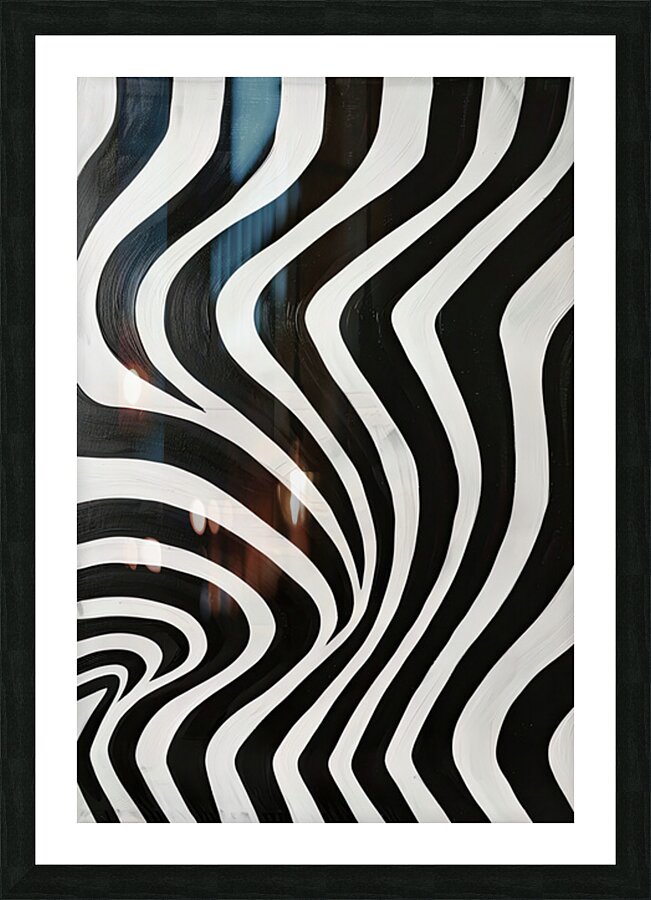 Chromatic Rhapsody BW 2D9P3H 47 Picture Frame print