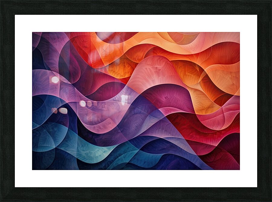 Chromatic Rhapsody Flow 2U9V9H 51 Picture Frame print